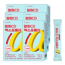 Onulbuteo 오늘부터 알파CD 맥스포뮬러 (84포) 알파시디 3660 분말 난소화성 알파시클로덱스트린 고함량 파인애플맛 AlphaCD Max Formula (84 Sachets) AlphaCD 3660 Powder, Non-Digestible Alpha-Cyclodextrin High Content Pineapple Flavor