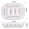 AMUONTY 2-Pack Soap Dish Holder for Bar Soap, Bathroom Soap