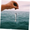Kisangel 6pcs Double Back Artificial Fishing Lures Realistic Simulation Bait