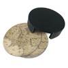 SEPTYK Middle Earth Map Pattern Coasters for Drinks with Holder