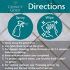 Granite Gold Grout Cleaner Spray with Brush for Stone, Ceramic,