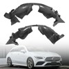 SecosAutoparts Front Splash Shield Fender Liner Pair Compatible with Mercedes-Benz