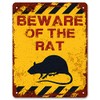 Print Crafted - Beware Of The Rat | Vintage Metal