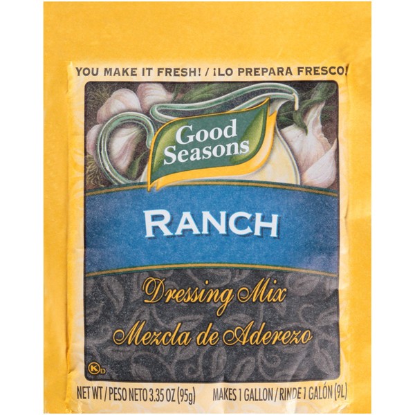 Good Seasons Dry Ranch Salad Dressing Mix (3.35 oz Packets, Pack of 20)