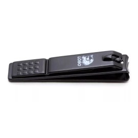 Lobo Corta Uñas Antideslizante Acero Inoxidable Negro 3pz Lobo