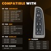 15883319 Master Power Window Switch & Gray Bezel Assembly with