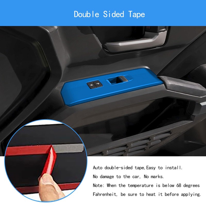 TUBAIZAI Car Accessories Compatible with Toyota Tacoma 2024 Power Door