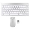 Smart Wireless Keyboard Mouse Kit Silent LED Indicator Waterproof Power