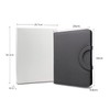 Leather Padfolio Portfolio, Business Conference Organizer Notepad Folder Bag for