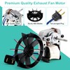 Hipoilk BP27 Bathroom Fan Motor and Blower Wheel for Broan