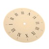 Operitacx 2pcs DIY Clock Dial Replacement Reusable Aluminum Round Dial