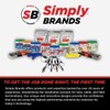 Simply45 ProSeries Unshielded Pass-Through RJ45 Modular Plugs with Cap45 for