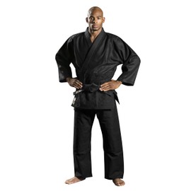 Ronin Brand Black Judo/Ju-Jitsu Uniform - Martial Arts Gi for Kempo, Kendo, BJJ, Karate, Grappling, Aikido, Aiki-Jujitsu (4)