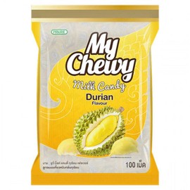 My Chewy Milk Candy, Soft Chewy Candy 100 tablet, Size 360g (Durian)