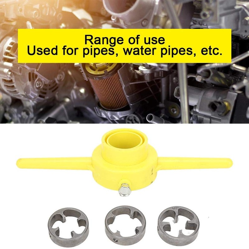 High Quality PVC Pipe Die Set, NPT Standard Thread, 1/2