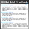 33082 Sail Switch with Upgraded Bracket Kit for Select Dometic