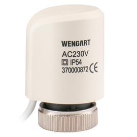 Wengart Thermoelectric Actuator WG22xx, M30 x 1.5 Thread, AC230 V, Work for Underfloor Heating (WG2200_NO)