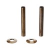 Arroll Pipe Shroud Kit Antique Copper 130 x 18mm