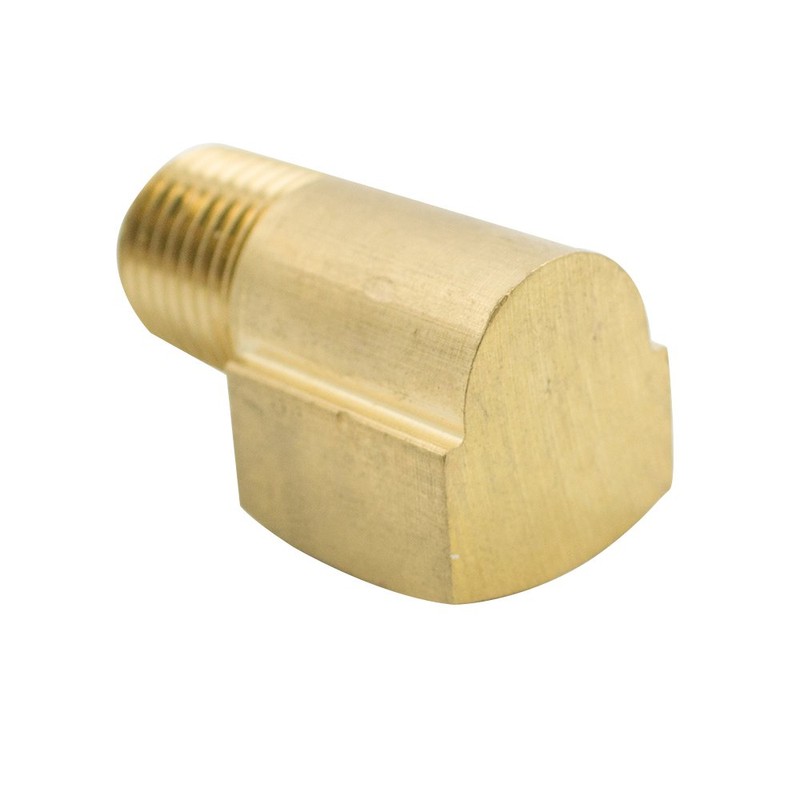 Legines - Codo de latón para tubería de 90 grados,
