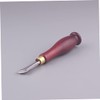 STOBOK 1pc Leather Edge Trimmer Tool for Leathercraft Arc Design
