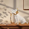 CHABEI Modern Resin Carved Dog Table Lamp,Desk Lamp,Floor Lamp,Animal Lamp,Bedside
