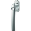 Window Handle Roto Samba Push Button Natural Silver with Screws