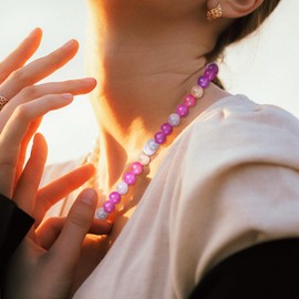 BESPORTBLE 1000PCS Color Changing Sun Sensitive Multi Color Plastic Pony UV Beads for Bracelets and Jewelry Making