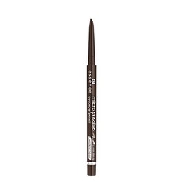 essence Micro precise eyebrow pencil, Kajal, 1.5 mm thin tip, waterproof, no. 03 dark brown, brown, defining, natural, vegan, waterproof, microplastic particles free (0.05 g)