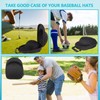 Glamgen Hard Hat Case for Baseball Caps,Hat Carrier Travel Case