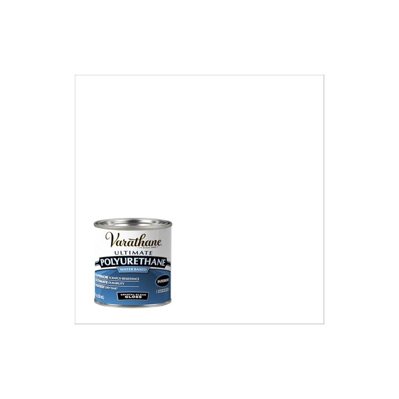 Varathane Water-Based Ultimate Polyurethane, Half Pint, Gloss