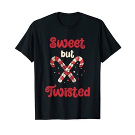 Sweet But Twisted Funny Christmas Candy Lollipop Costume T-Shirt