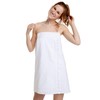 Bella il Fiore Seersucker Spa Wrap (White)