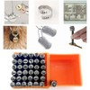 37 Pcs Steel Stamp Set 26 Letters 9 Numbers Carbon