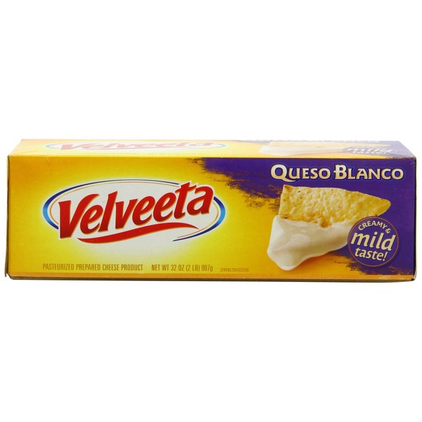 Velveeta Queso Blanco Melting Cheese (32 oz Block)