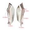 Unbranded Chrome Mid-Frame Air Deflector Heat Shield For Harley Ultra
