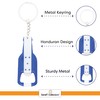 Honduran Flag Beer Bottle Opener Keychain - 1 Piece