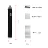Artme Electric Eraser (22pcs Refills Included) - Round, Rubber &