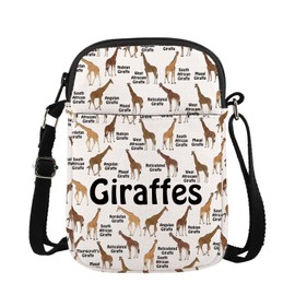 CMNIM Giraffe Crossbody Bag Giraffes Gifts for Women Animal Lover Gift Funny Messenger Bag Giraffe Lover Gifts, 25120 Giraffes C
