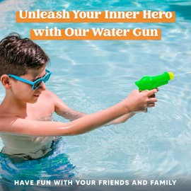 Sloosh 6Pack Mini Water Guns for Kids, Small Squirt Guns Water Blaster Pool Toys for Boys Girls Summer Gifts for Party Favors Outdoor Water Fighting Toys
