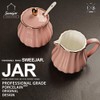 Sweejar Home Royal Ceramic Sugar and Cream Jug Set 3