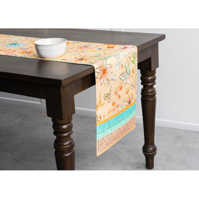 Maison d' Hermine Tablerunner 100% Cotton Table Runner Decorative Washable
