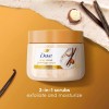Dove Body Scrub, Exfoliate and Nourish Skin, Vanilla 15 Oz