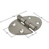 Salty Reef Marine Hardware - Marine Round Hinge - 2.5"