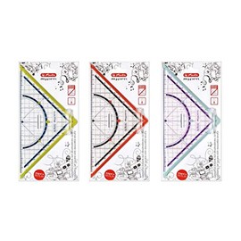 Herlitz Geometriedreieck 25 cm sort.
