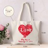 redaica Canvas Tote Bag for Women, Cute Cloth Tote Bag
