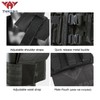 YAKEDA Tactical Training Vest with PALS System - Multi-Pocket Adjustable