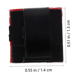 Operitacx 20Stücke Kabelclips Teilig Selbstklebend Transparentes für Effektives Kabelmanagement für Schreibtische Hält Kabel Ordentlich Zugänglich Langlebiger