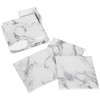 Nordic Style Cup Mat Marble Pattern Coaster Heat Insulated Waterproof