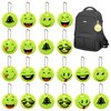 Reflector Pendant, 20PCS Safety Reflector Pendant Safety Pendant Reflective Keyring