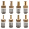 1PC 6-19mm Hose Filter Car Wash Garden Irrigation Filter, Brass